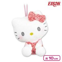 【ハローキティ】サンリオキャラクターズ ヒョウ柄おすわりちょいデカマスコット