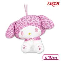 【マイメロディ】サンリオキャラクターズ ヒョウ柄おすわりちょいデカマスコット