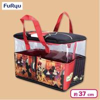 【レッド×ブラック】ミッキー＆フレンズ Party Ready Tonight 大きなポッケ付きバスケット