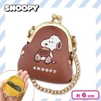【ウィンターローズ】スヌーピーミニがまぐちキーチェーン