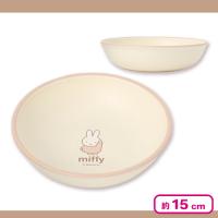 【ブラウン】ミッフィー 樹脂食器シリーズ　ラウンドプレートS