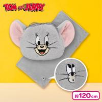 【タフィー】トムとジェリー　巾着3WAYブランケット