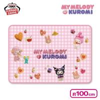 【ギンガムチェック】Netflixシリーズ「My Melody ＆ Kuromi」 ボアブランケット