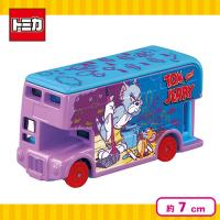 【パープル】ドリームトミカＳＰ トムとジェリーラッピングバス