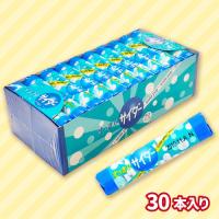 【すっきりサイダー】懐かし駄菓子屋さん！スティックラムネ【賞味期限：2026/10/31】