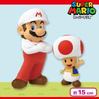【ファイアマリオ＆キノピオ】スーパーマリオスタンダードフィギュア