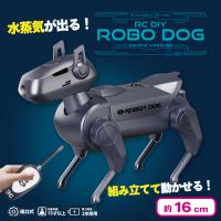 【ブラック】RC DIYロボドッグ　スモークVer.