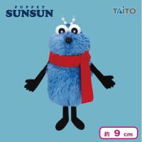 【マフラー（赤色）】パペットスンスン ぬいぐるみマスコット スンスン winter ver.