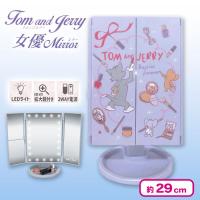 【ブルー】トムとジェリー　三面鏡ミラー