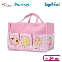 【ピンク】ポケットモンスター プラチナムザッカ ポケット付収納バッグ