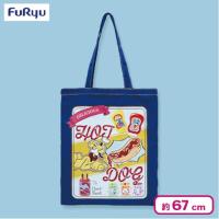 【ネイビー】ディズニーキャラクター Pop Pop Supermarket！ トートバッグ