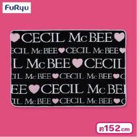 【CECIL McBEE】CECIL McBEE/ROSE FAN FAN ブランドロゴ毛布