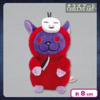 【赤マント_チラ丸】チラズアート　ぶるぶるマスコットストラップ
