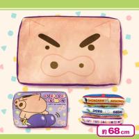 【ぶりぶりざえもん】クレヨンしんちゃん　超ドでかっ！もちもちフェイスクッション