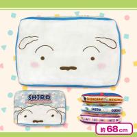 【シロ】クレヨンしんちゃん　超ドでかっ！もちもちフェイスクッション