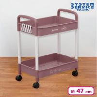 【ブラウン】リラックマ すてきなお家 2段ワゴン