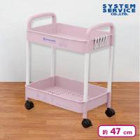 【パープル】リラックマ すてきなお家 2段ワゴン