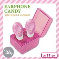 【ピンク】TWSイヤフォン Candy