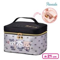 【ブラック】Lil ala mode バニティポーチ