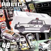 【ホワイト】ミニカー入りパトカーボックス