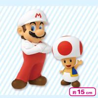 【ファイアマリオ＆キノピオ】スーパーマリオスタンダードフィギュア