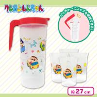 【くるま】クレヨンしんちゃんピッチャー＋４Pコップセット３
