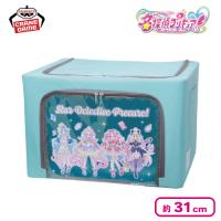 【ブルー】名探偵プリキュア！ 窓付き収納ボックス