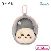 【ラッコ】ちいかわ 窓付きおかおミニポーチ