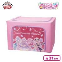 【ピンク】名探偵プリキュア！ 窓付き収納ボックス