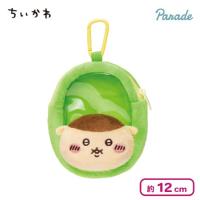 【くりまんじゅう】ちいかわ 窓付きおかおミニポーチ