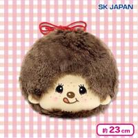 【モンチッチくん】モンチッチ窓付きぬいぐるみ巾着