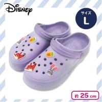 【パープル：ズートピア：25cm】ディズニー 厚底EVAサンダル