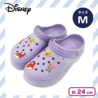 【パープル：ズートピア：24cm】ディズニー 厚底EVAサンダル