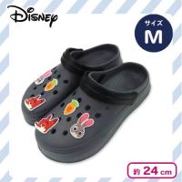 【グレー：ズートピア：24cm】ディズニー 厚底EVAサンダル
