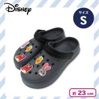【グレー：ズートピア：23cm】ディズニー 厚底EVAサンダル