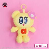 【ハナちゃん】エンジェルブルー ソフビフェイスぬいぐるみマスコット