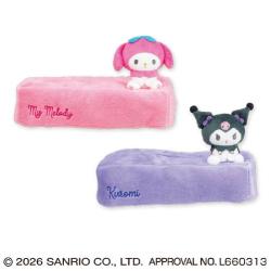 マイメロディ クロミ マスコット付きおすわりティッシュボックスカバー
