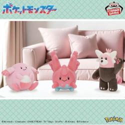ポケットモンスター カラーセレクションぬいぐるみ pink〜ラッキー・サニーゴ・キテルグマ〜