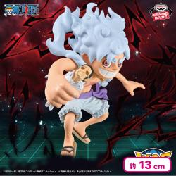 ワンピース メガワールドコレクタブルフィギュア-モンキー・D・ルフィ VS ボルサリーノ-