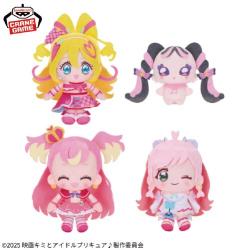 映画キミとアイドルプリキュア♪ コロっとまんまる プリフェイスぬいぐるみ〜キュアアイドル・メロロン・キュアワンダフル・キュアプリズム〜