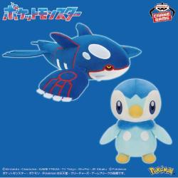 ポケットモンスター もふぐっと カラーセレクションぬいぐるみ blue〜カイオーガ・ポッチャマ〜