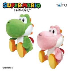 スーパーマリオ 特大サイズぬいぐるみ おすわりヨッシー