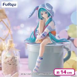 初音ミク ぬーどるストッパーフィギュアーうさ耳パジャマ・ブルーver.ー
