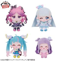 映画キミとアイドルプリキュア♪ コロっとまんまる プリフェイスぬいぐるみ〜キュアキッス・キュアニャミー・キュアスカイ・プリンセス・エル〜