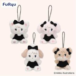 mikko characters BLACK RIBBON マスコット