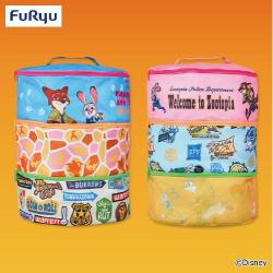 ズートピア 大きな三段収納バスケット