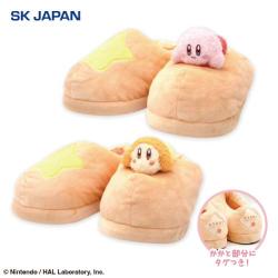 星のカービィはぐっとふわもふスリッパ