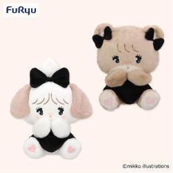 mikko characters BLACK RIBBON BIGぬいぐるみ〜スフレ＆ラテ〜