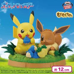 ポケットモンスター もぐもぐタイムフィギュア〜ピカチュウ＆イーブイ〜
