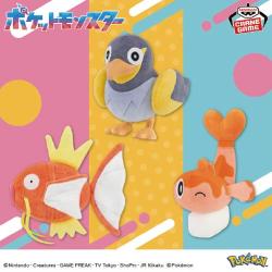 ポケットモンスター ぬいぐるみ〜コイキング・カイデン・シャリタツ(そったすがた)〜